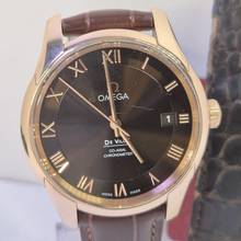 Thumbnail von Omega De Ville Co-Axial Ouro Rosé Chocolate 41mm Automático Completo