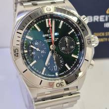 Thumbnail von Breitling Chronomat 42 B01 42mm Special Green Edition Automático Completo