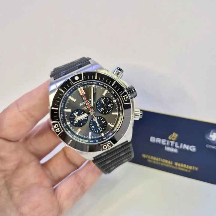  Breitling Chronomat Super Chronomat B01 44mm Cerâmica Automático Completo 