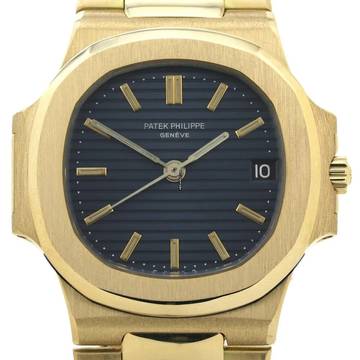  Patek Philippe Nautilus Blue Index Dial 