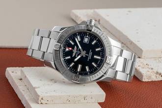 Thumbnail von Breitling Avenger Edelstahl Automatik Black Dial Herrenuhr Ref A17318101B1X1 B&P