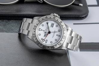 Thumbnail von Rolex Explorer II Edelstahl Automatik Herrenuhr Ref. 16570 B&P 2000 LC 100