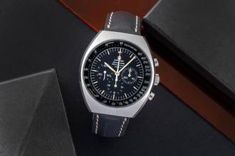 Thumbnail von Omega Speedmaster Mark II Chronograph Stahl Handaufzug Ref. 145.014 Vintage