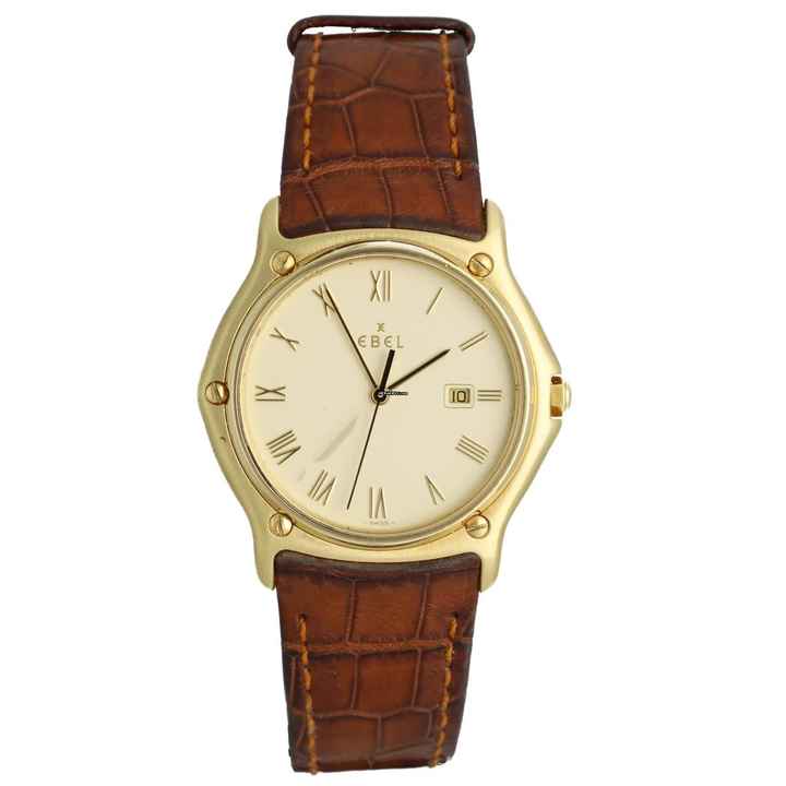  Ebel Classic Wave 18K. Gold Full Set 