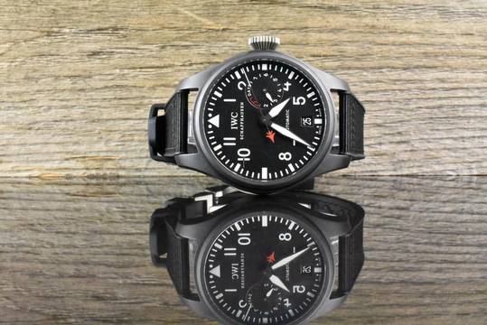  IWC Große Fliegeruhr Top Gun Big Pilot Top Gun Black - Ceramic 7 Days Power Reserve 