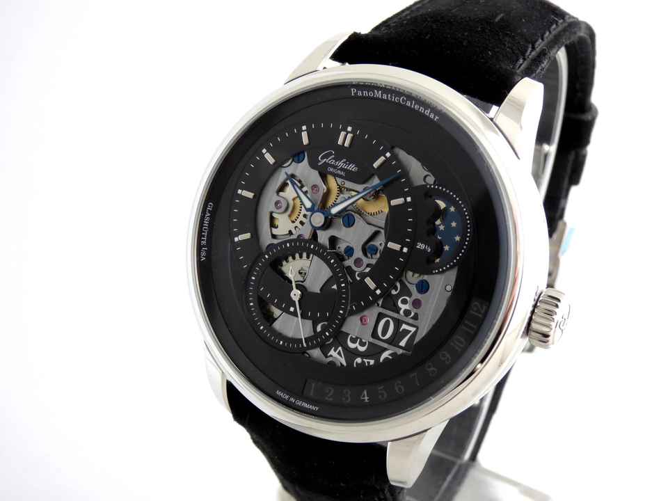  Glashütte Original PanoMatic PanoMaticCalendar Platinum Limited Edition 