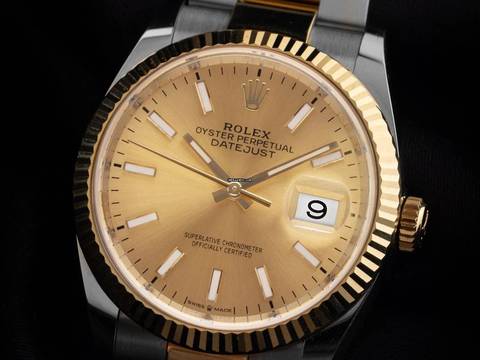  Rolex Datejust 36 Ref.126233 2019 Full Set wie Neu Datejust 