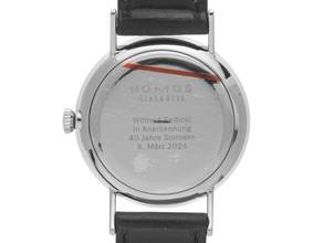 Thumbnail von NOMOS Ludwig Glashütte Jubiläumsuhr Ludwig für Siemens Ref.207 2020 Full Set Ungetragen Vintage Jubiläumsuhr Ludwig für Siemens