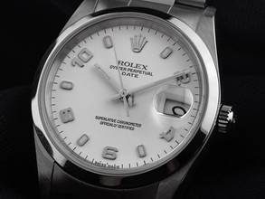 Thumbnail von Rolex Oyster Perpetual Date Ref.15200 2001 Full Set sehr gut Vintage Oyster Perpetual Date