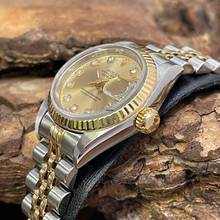 Thumbnail von Rolex Lady-Datejust Datejust Lady 26 - Diamant Zifferblatt (FACTORY) - Ref. 69173 Diamond Dial Factory