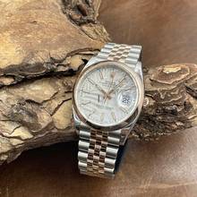 Thumbnail von Rolex Datejust 36 Datejust 36 Palm Dial - FULLSET 2022 - Ref. 126201 sticker on caseback