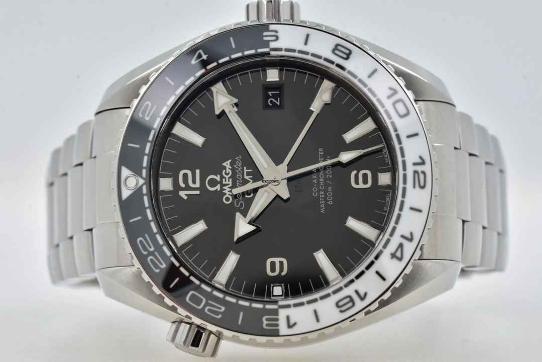  Omega Seamaster Planet Ocean GMT Black/White 21530442201001 