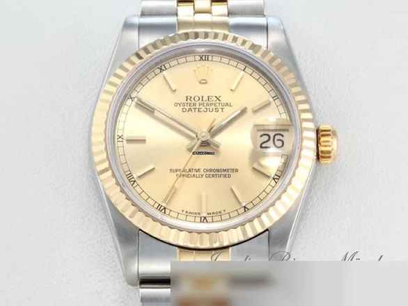  Rolex Datejust 31 31mm Edelstahl Gelbgold 750 Automatik Stahl Gold 