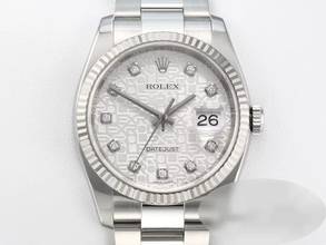 Thumbnail von Rolex Datejust 36 36mm 116234 2017 Stahl Weissgold 750 Diamanten Automatik Stainless Steel 18kt White Gold Oyster-band Chronometer