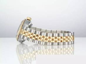 Thumbnail von Rolex Lady-Datejust 179313 Stahl Gelbgold 750 Diamanten Automatik Stainless Steel 18kt Yellow Gold White Dial Oyster-band Chronometer