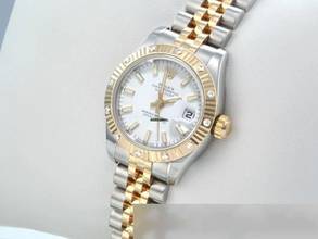 Thumbnail von Rolex Lady-Datejust 179313 Stahl Gelbgold 750 Diamanten Automatik Stainless Steel 18kt Yellow Gold White Dial Oyster-band Chronometer