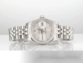Thumbnail von Rolex Lady-Datejust Stahl Weissgold 750 179174 2014 Diamanten Automatik Stainless Steel 18kt White Gold Jubilé-band Chronometer Oyster