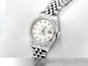 Thumbnail von Rolex Lady-Datejust Stahl Weissgold 750 179174 2014 Diamanten Automatik Stainless Steel 18kt White Gold Jubilé-band Chronometer Oyster