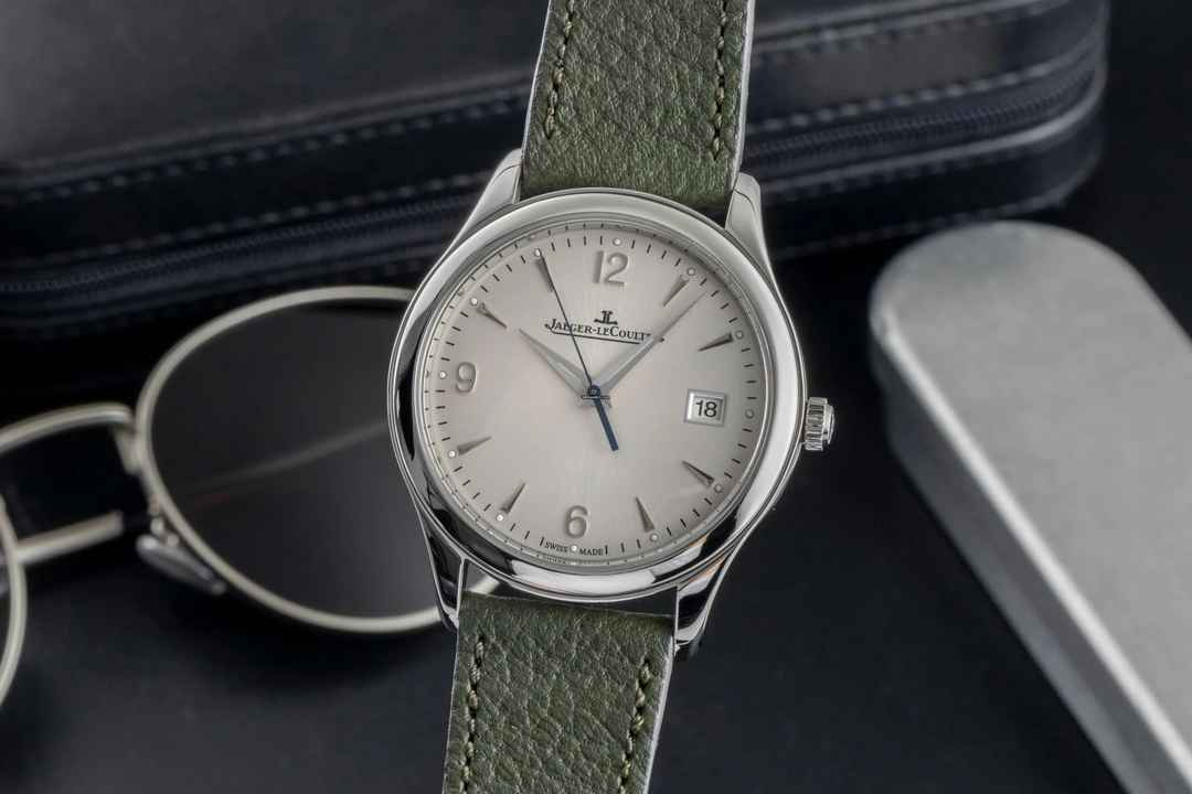  Jaeger-LeCoultre Master Control Date Stahl Automatik Ref. Q1548420 176.8.40.S Papiere 