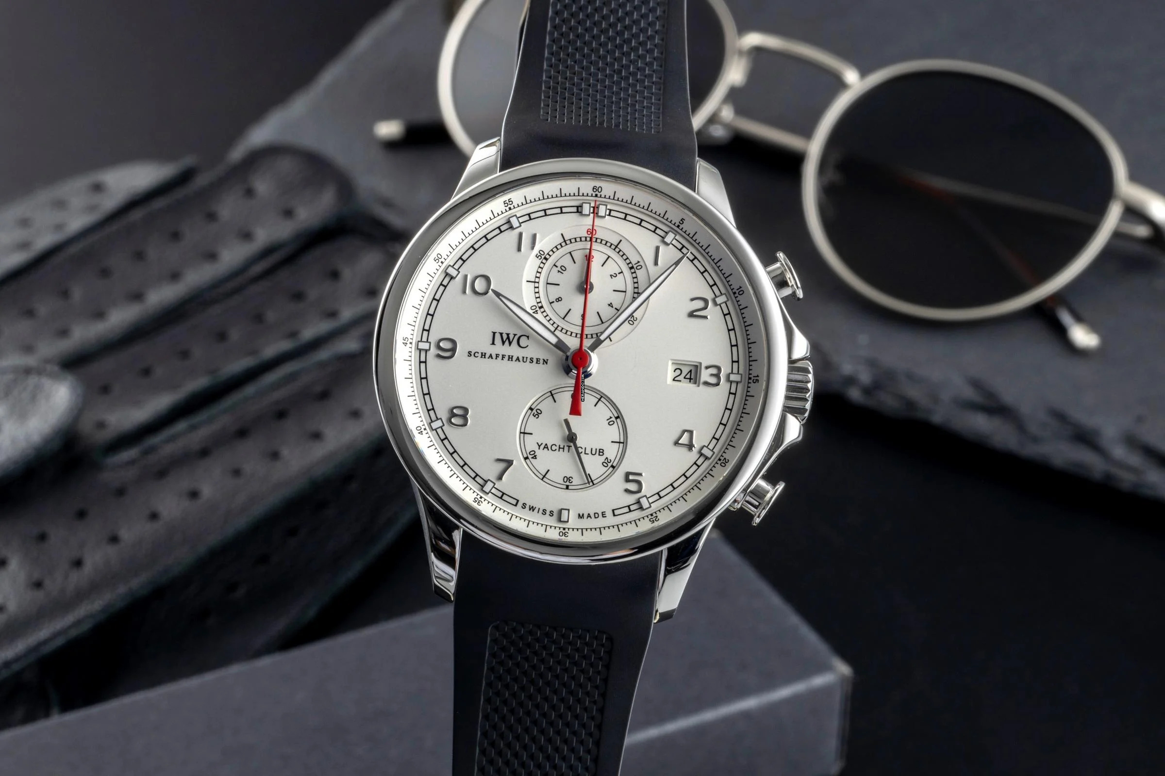IWC Portugieser Yacht Club Chronograph Flyback Automatik Herrenuhr IW390211