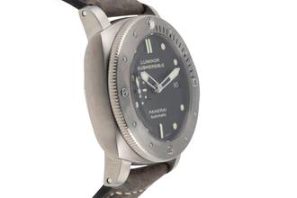 Thumbnail von Panerai Luminor Submersible 1950 3 Days Automatic Titan Ref. PAM00305 B&P 2013