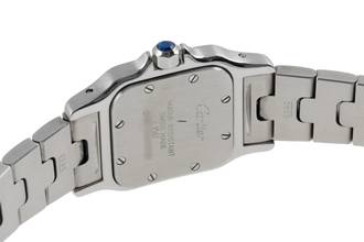 Thumbnail von Cartier Santos Galbée Lady Stahl / Gold Ref. W20012C4 1567 B&P 2001