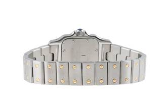 Thumbnail von Cartier Santos Galbée Lady Stahl / Gold Ref. W20012C4 1567 B&P 2001