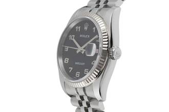 Thumbnail von Rolex Datejust 36 Computer Dial Stahl / Weissgold Oyster Ref. 116234 B&P 2007