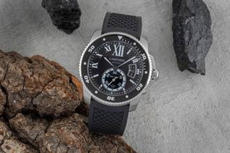 Thumbnail von Cartier Calibre de Cartier Diver Automatik Edelstahl Ref. WSCA0012 3729