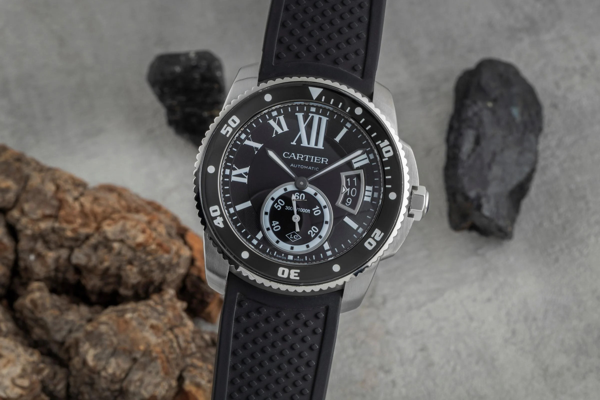 Cartier Calibre de Cartier Diver Automatik Edelstahl Ref. WSCA0012 3729