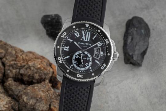  Cartier Calibre de Cartier Diver Automatik Edelstahl Ref. WSCA0012 3729 