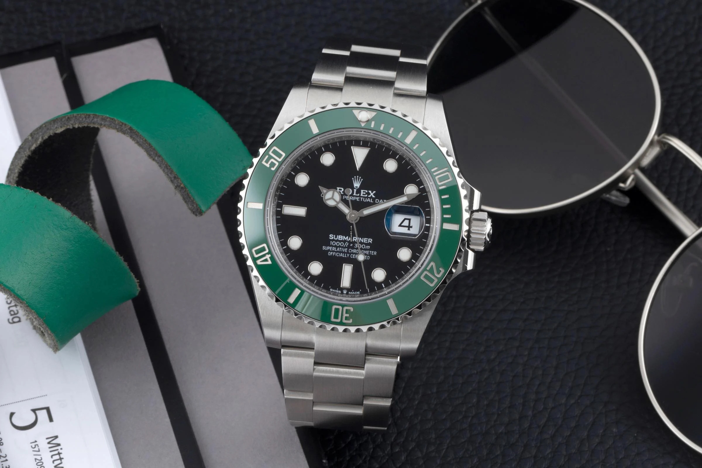  Rolex Submariner Date Starbucks Herrenuhr Oyster Perpetual 126610LV B&P 2022 