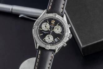 Thumbnail von Breitling Colt Chronograph Black Dial Edelstahl Herrenuhr Ref. A53035 Klassiker