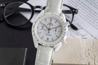 Thumbnail von Omega Speedmaster Moonwatch White Side Of The Moon 311.93.44.51.04.002 B&P 2016