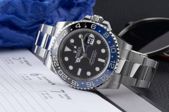 Thumbnail von Rolex GMT-Master II Batman Edelstahl Automatik Ref. 116710BLNR B&P 2018