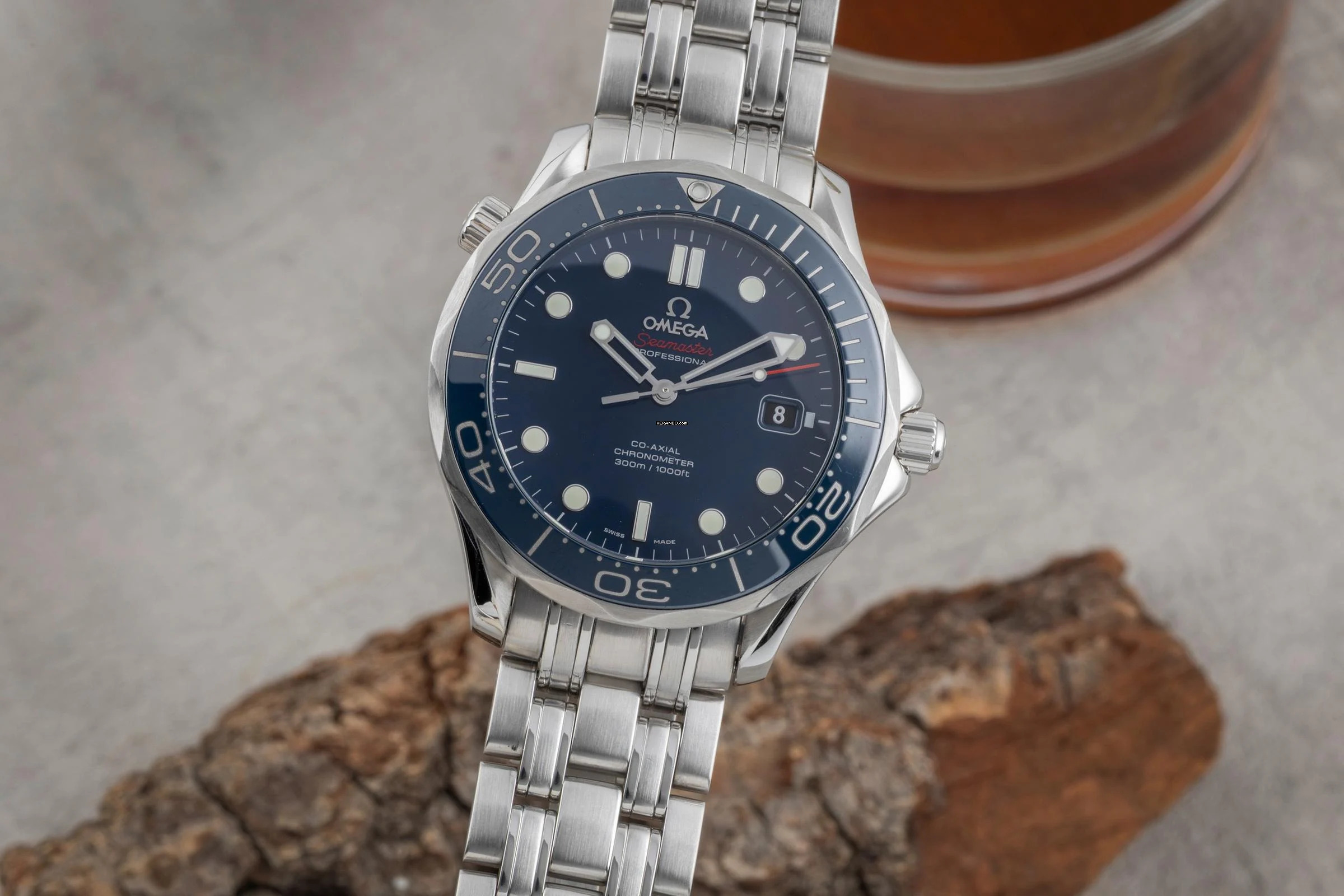 Omega Seamaster Diver 300 M Automatik Edelstahl Ref.212.30.41.20.03.001 Box