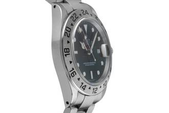 Thumbnail von Rolex Explorer II Black Dial Edelstahl Automatik Herrenuhr Ref. 16570 K-Serie