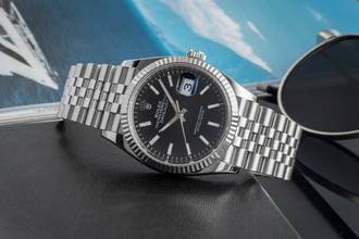 Thumbnail von Rolex Datejust 36 Stahl / Weissgold Automatik Herrenuhr Ref. 126234 B&P 2021