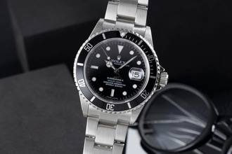 Thumbnail von Rolex Submariner Date 1000ft Oyster Edelstahl Automatik Ref. 16610T D-Serie