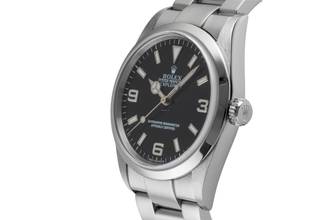 Thumbnail von Rolex Explorer 36 Black Dial Oyster Stahl Automatik Ref. 114270 K-Serie Box