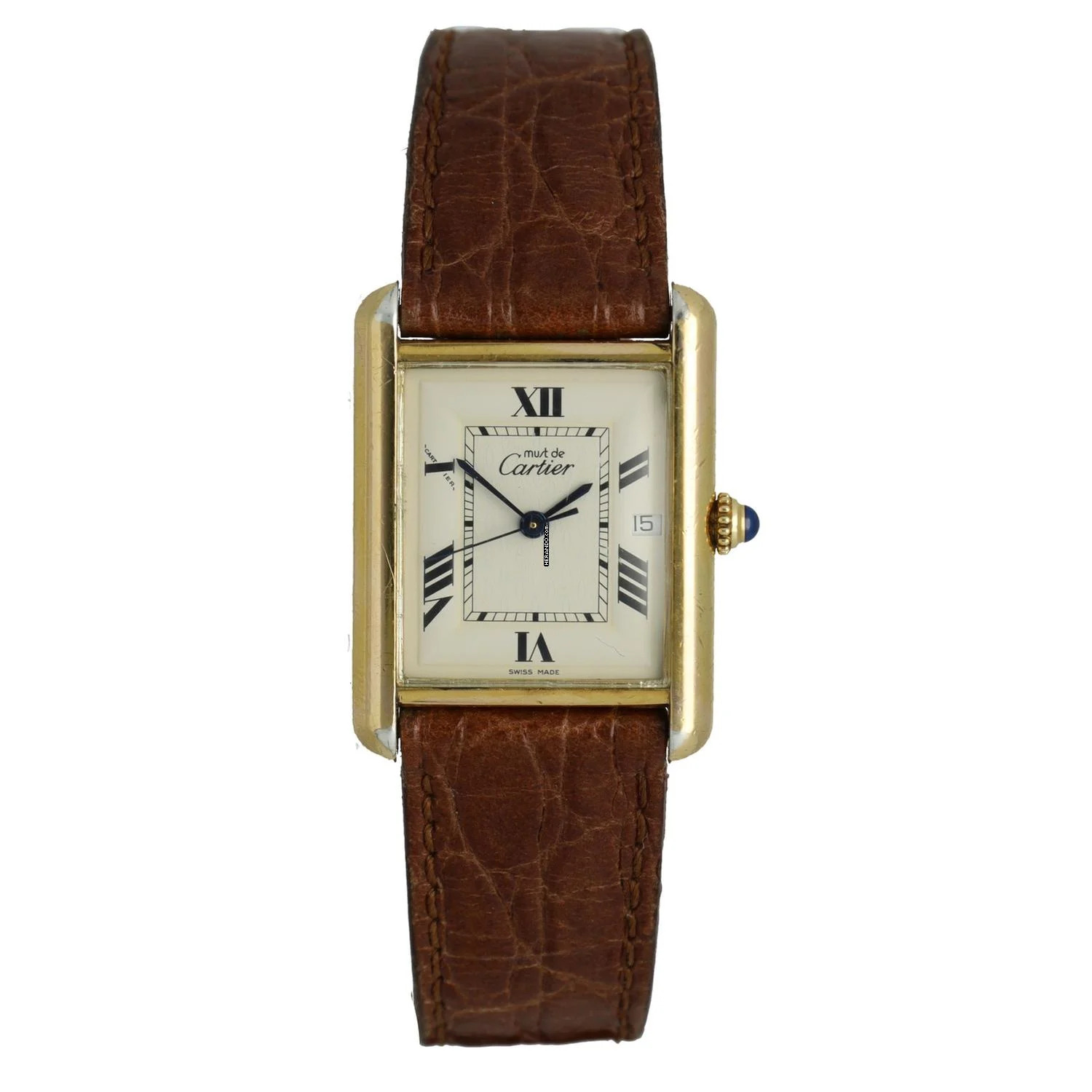  Cartier Tank Vermeil Must Vermeil Ref.2413 