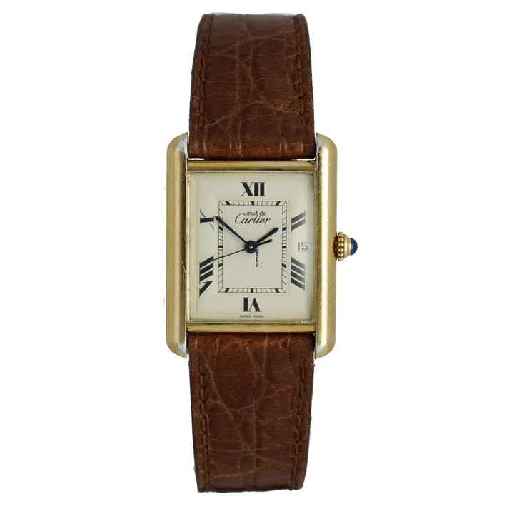  Cartier Tank Vermeil Must Vermeil Ref.2413 