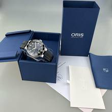 Thumbnail von Oris Aquis Small Second 7733 4159-07 4 24 64EB 01 743 7733 Aquis Small Second Date Diver Stahl Kautschuk Automatik 45,5 mm Full Set deutsche Auslieferung