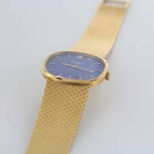 Thumbnail von Patek Philippe Ellipse d'Or VINTAGE//BLUE LINEN DIAL//18KT YELLOW GOLD//REF.3545/2 # IK