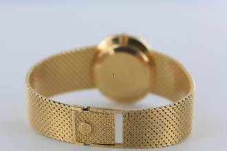 Thumbnail von Patek Philippe Ellipse d'Or VINTAGE//BLUE LINEN DIAL//18KT YELLOW GOLD//REF.3545/2 # IK