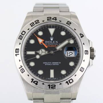  Rolex Explorer II BLACK DIAL//REF. 216570//2017//LC100//FULL SET # 748 