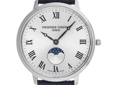  Frederique Constant Classics Moonphase Mondphase Ref.FC-206RS3S6 2025 Full Set Neu Neuheit Classics Moonphase 