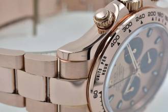 Thumbnail von Rolex Daytona Cosmograph 18k pink gold Sundust Dial 116505 LC100