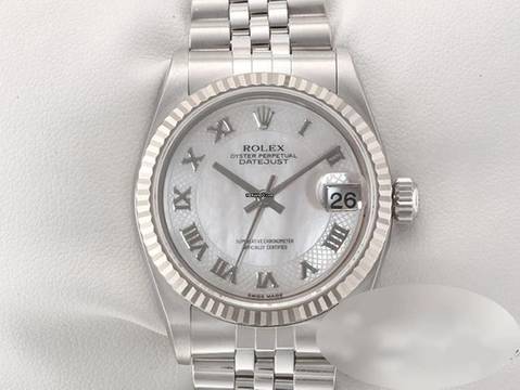  Rolex Datejust 31 Medium Datejust 31 Mm 78274 2002 Stahl Weissgold 750 Perlmutt Automatik Stainless Steel 18kt White Gold Jubilé-band Chronometer Oyster 