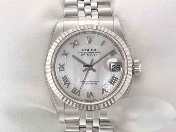  Rolex Datejust 31 Medium Datejust 31 Mm 78274 2002 Stahl Weissgold 750 Perlmutt Automatik Stainless Steel 18kt White Gold Jubilé-band Chronometer Oyster 